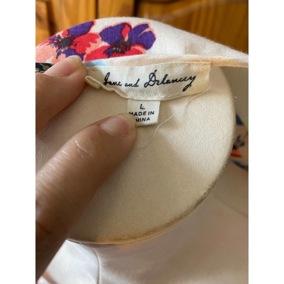 Jane And Delancey Floral Bell Sleeve Top - Large - Picture 4 of 4